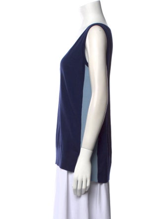 Akris Punto Wool V-Neck Top