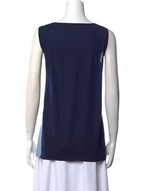 Akris Punto Wool V-Neck Top