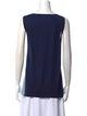 Akris Punto Wool V-Neck Top