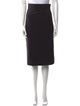 Akris Punto Wool Knee-Length Skirt