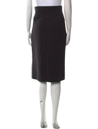 Akris Punto Wool Knee-Length Skirt
