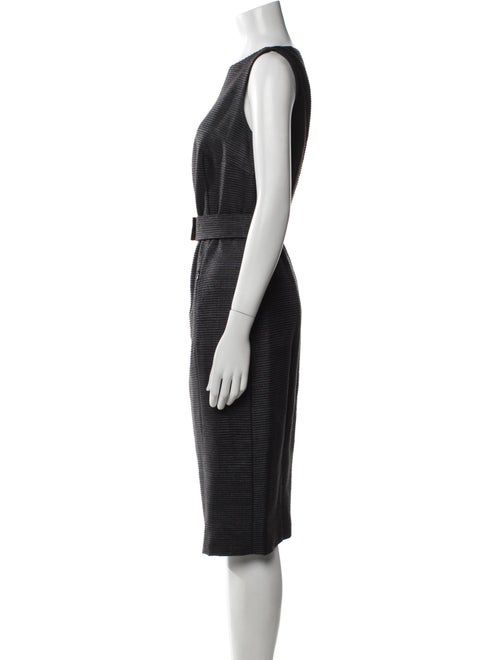 Akris Punto Silk Midi Length Dress