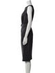 Akris Punto Silk Midi Length Dress