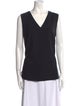 Akris Punto V-Neck Sleeveless Top