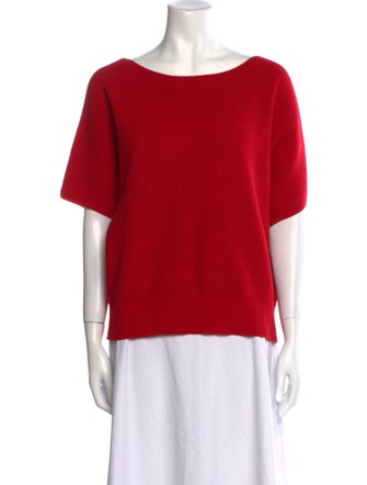 Akris Punto Virgin Wool Scoop Neck Sweater