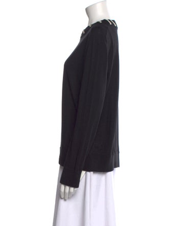 Akris Punto Virgin Wool Crew Neck Sweater