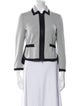 Akris Punto Colorblock Pattern Evening Jacket