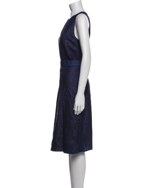 Akris Punto Silk Midi Length Dress