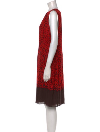 Akris Punto Wool Knee-Length Dress