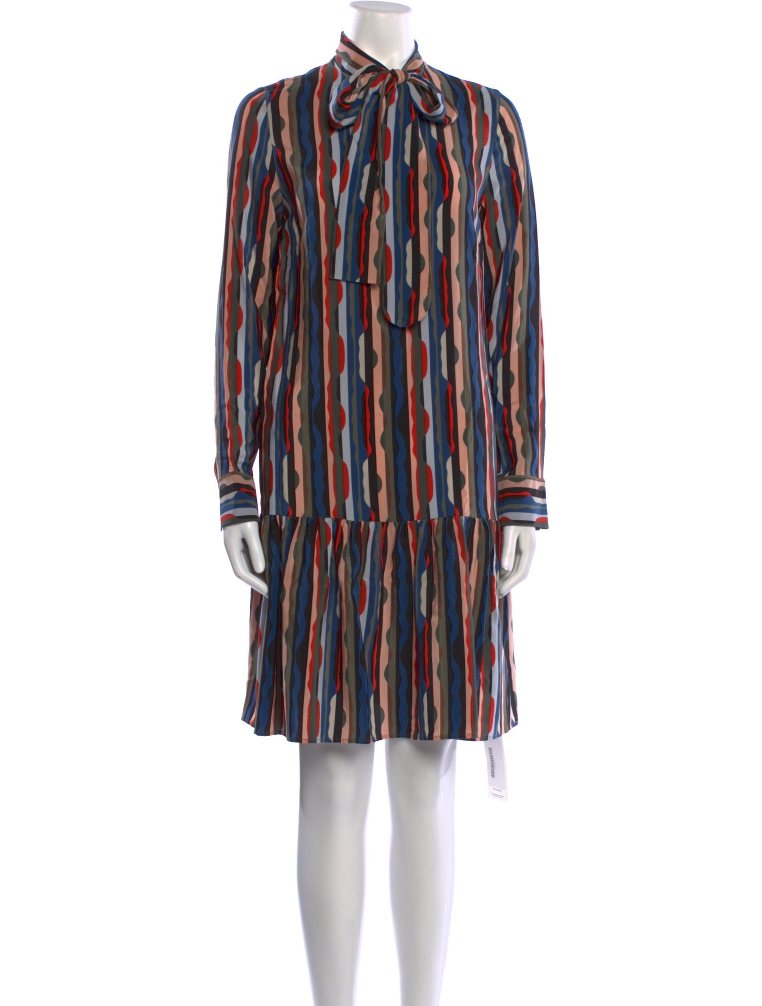 Akris Punto Silk Knee-Length Dress