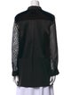Akris Punto Long Sleeve Button-Up Top