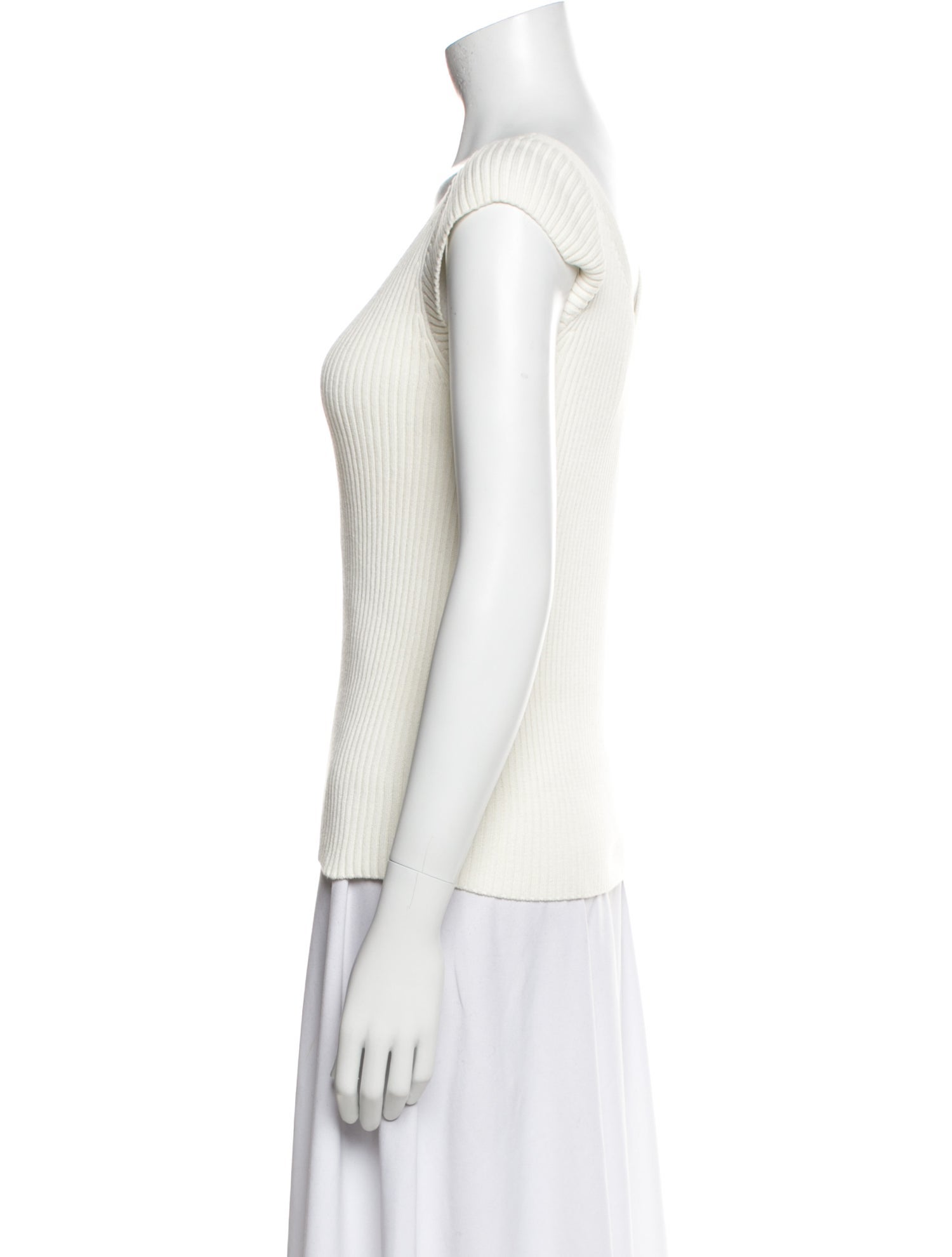 Akris Punto V-Neck Short Sleeve Top