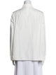 Akris Punto Long Sleeve Button-Up Top