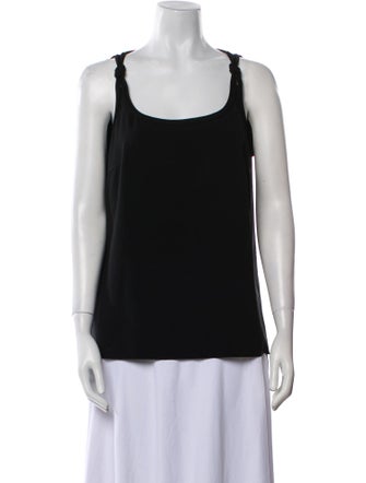 Akris Punto Scoop Neck Sleeveless Top