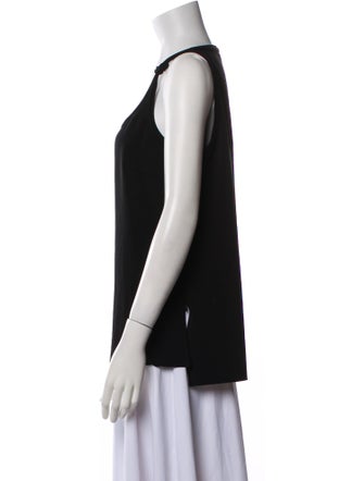 Akris Punto Scoop Neck Sleeveless Top