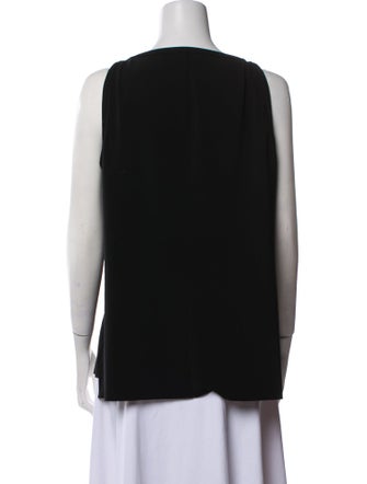 Akris Punto Scoop Neck Sleeveless Top