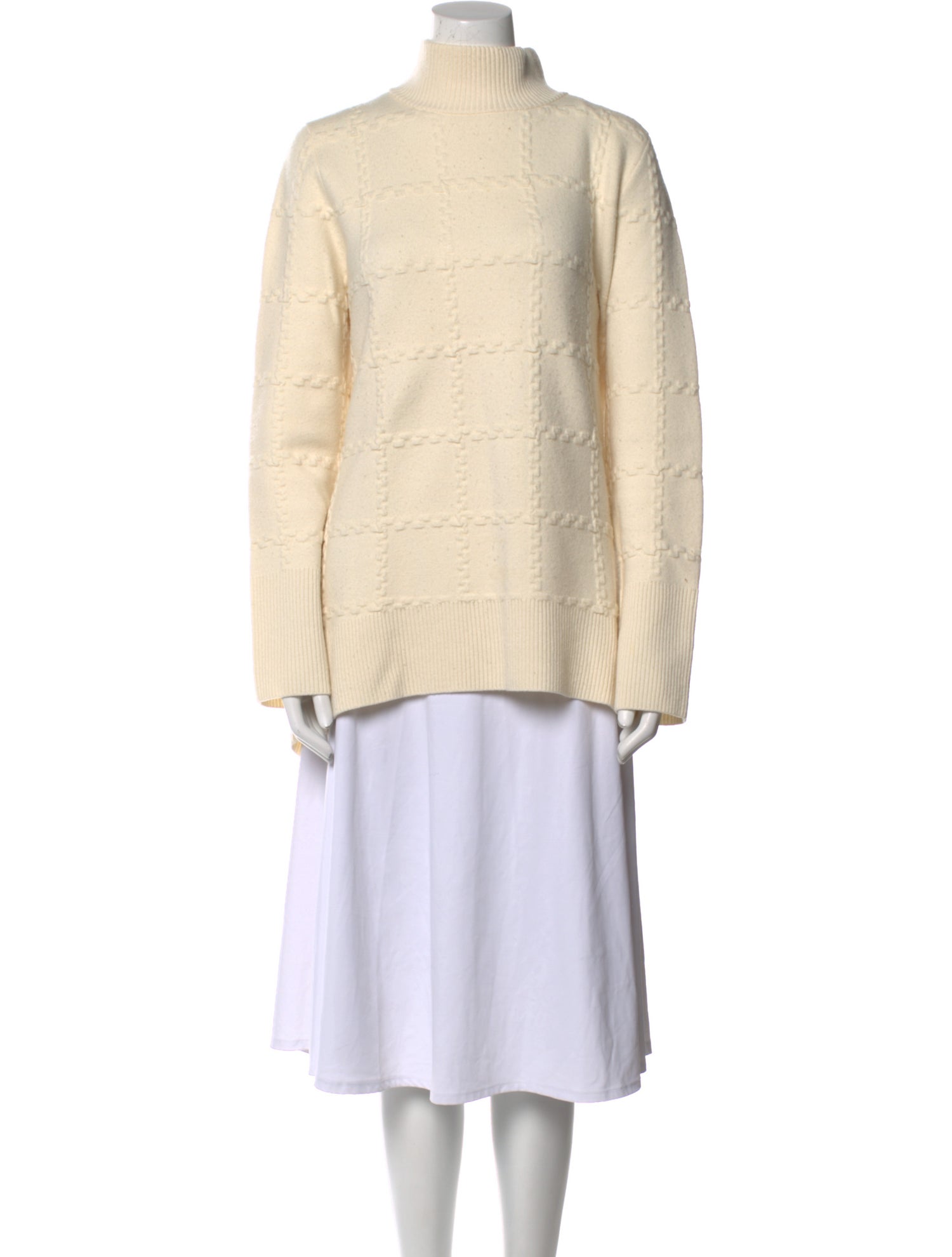 Akris Punto Wool Mock Neck Sweater