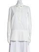 Akris Punto Silk Sleeveless Button-Up Top