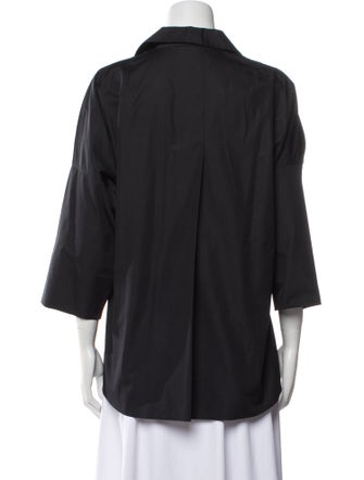 Akris Punto Three-Quarter Sleeve Blouse