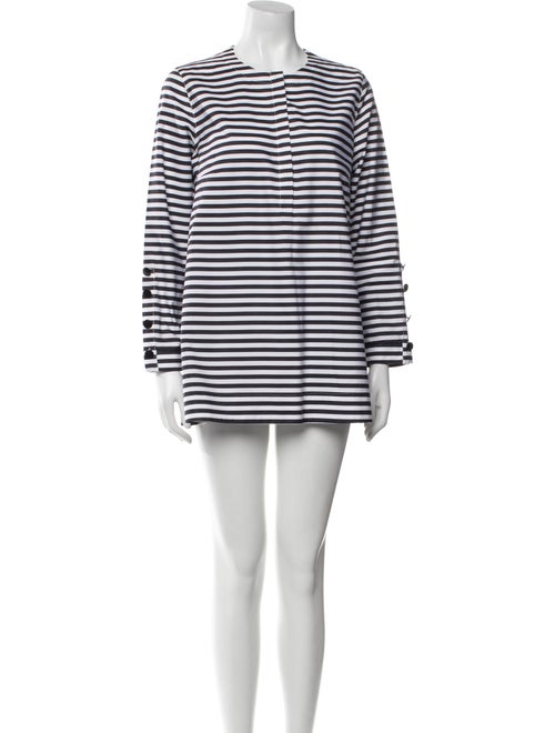 Akris Punto Striped Mini Dress