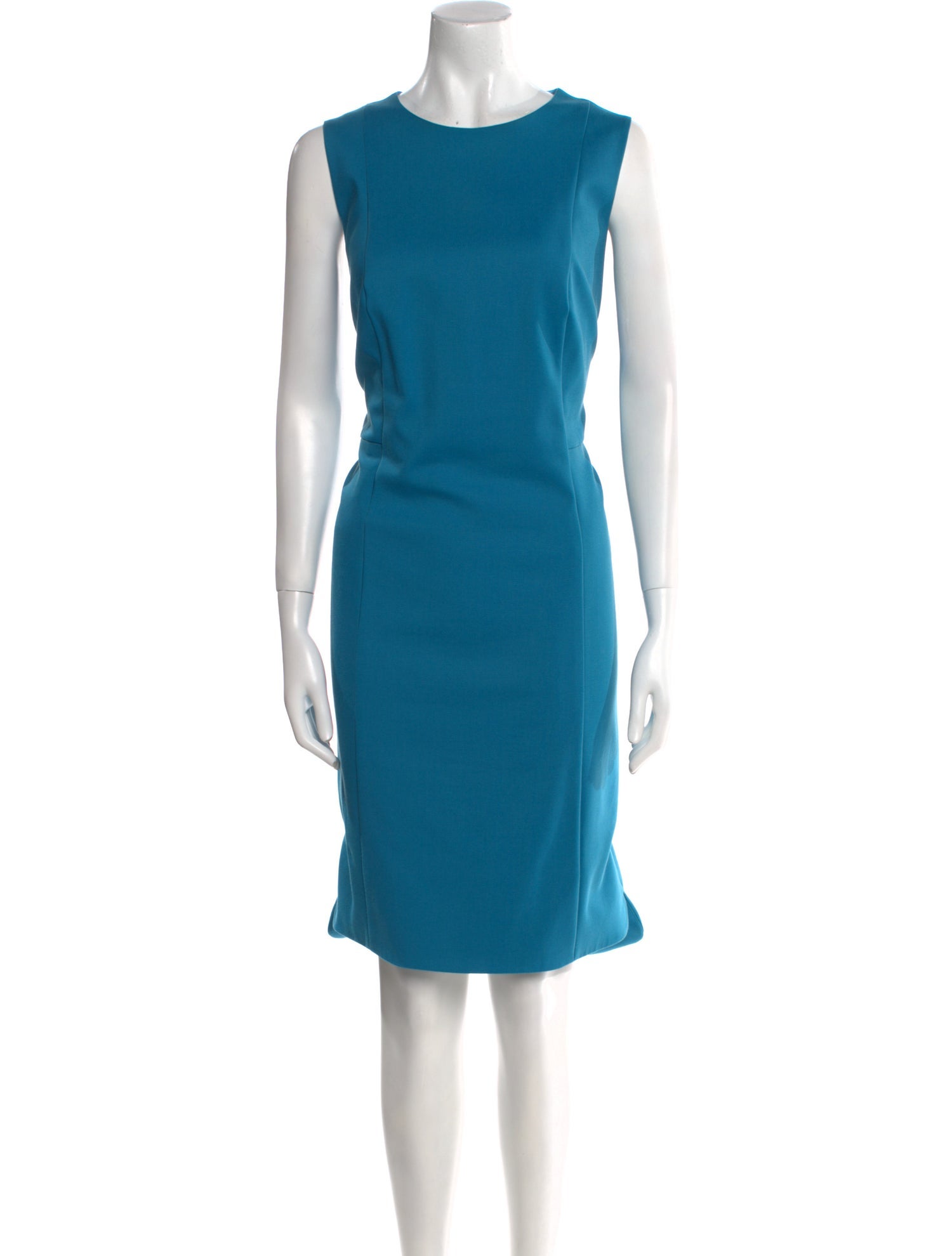 Akris Punto Crew Neck Knee-Length Dress