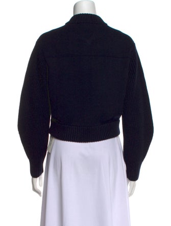 Akris Punto Virgin Wool Crew Neck Sweater