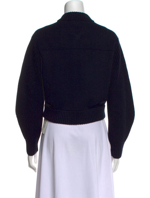 Akris Punto Virgin Wool Crew Neck Sweater