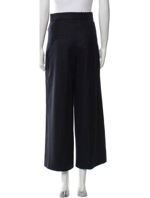 Akris Punto Virgin Wool Wide Leg Pants