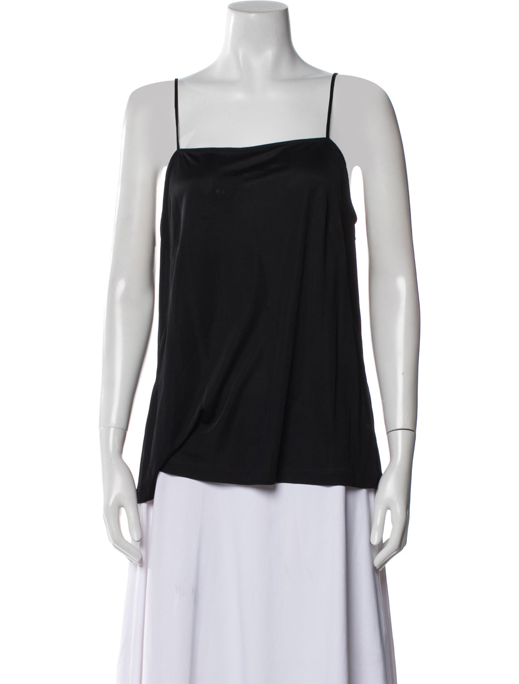 Akris Punto Square Neckline Sleeveless Top
