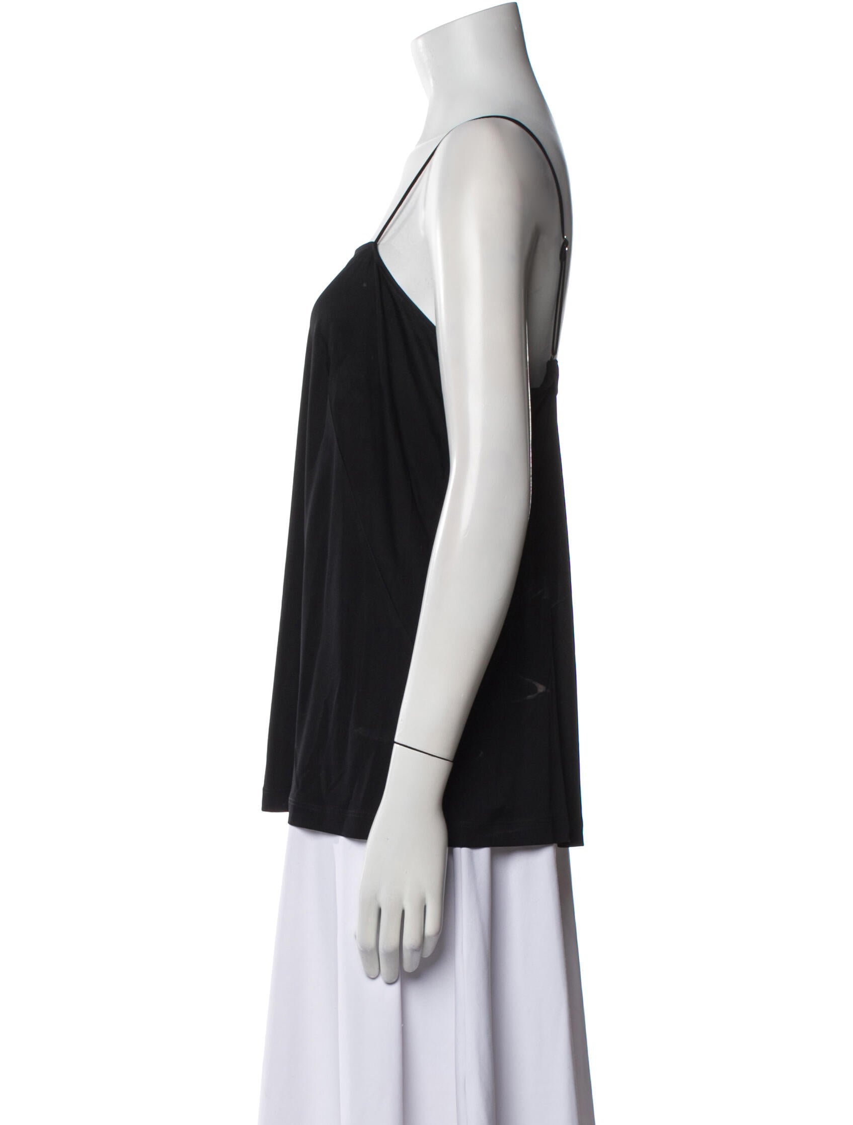 Akris Punto Square Neckline Sleeveless Top