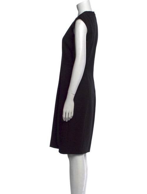Akris Punto Crew Neck Knee-Length Dress