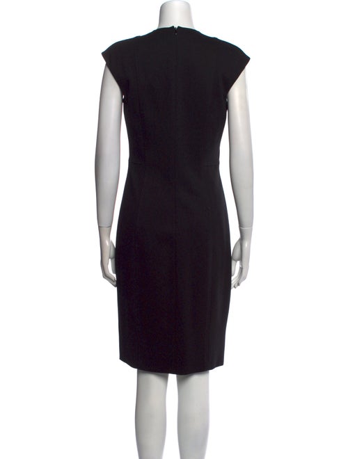 Akris Punto Crew Neck Knee-Length Dress