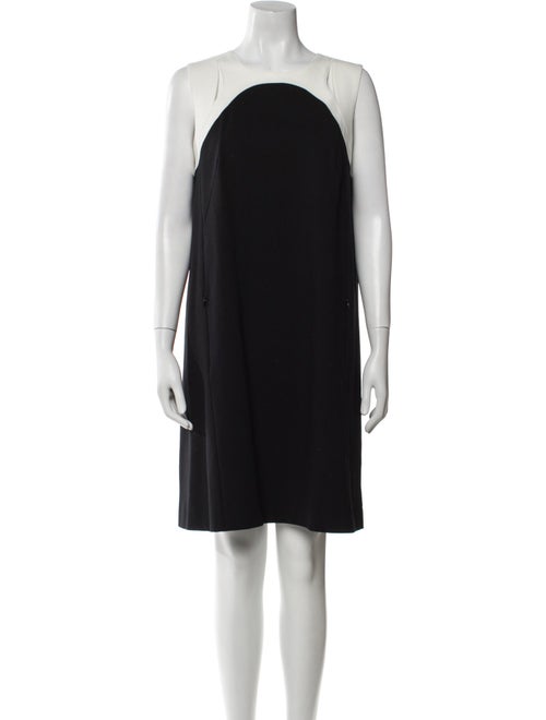 Akris Punto Square Neckline Knee-Length Dress