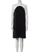 Akris Punto Square Neckline Knee-Length Dress