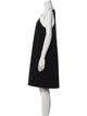 Akris Punto Square Neckline Knee-Length Dress