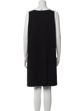 Akris Punto Square Neckline Knee-Length Dress