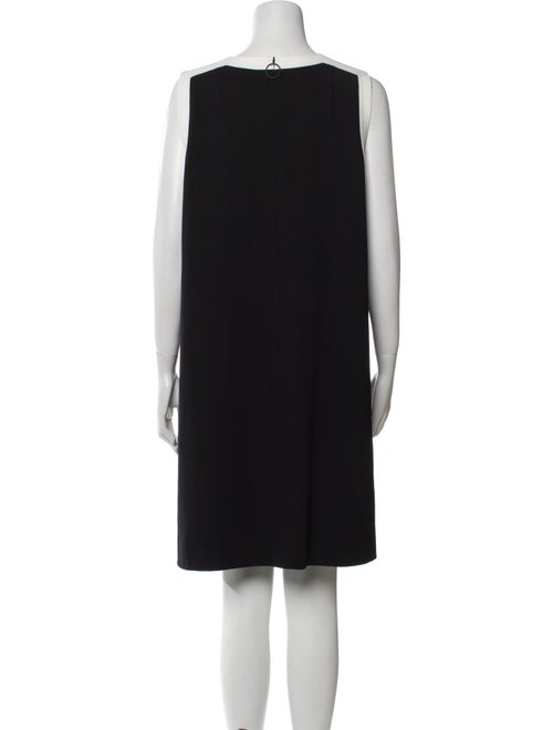 Akris Punto Square Neckline Knee-Length Dress