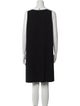 Akris Punto Square Neckline Knee-Length Dress