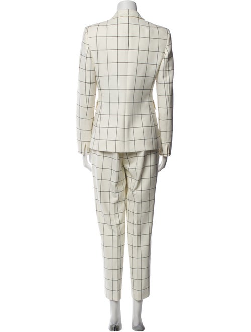 Akris Punto Plaid Print Pantsuit