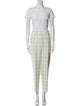 Akris Punto Plaid Print Pantsuit