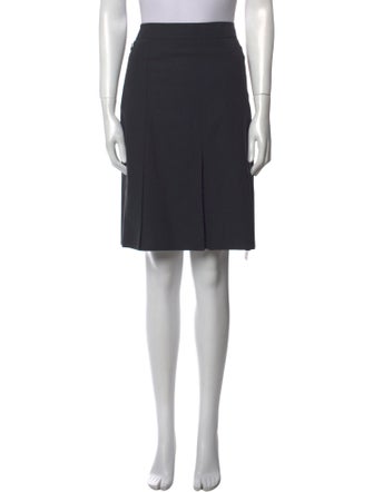 Akris Punto Wool Knee-Length Skirt