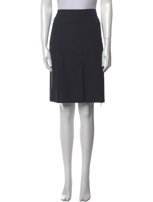 Akris Punto Wool Knee-Length Skirt