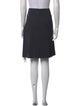 Akris Punto Wool Knee-Length Skirt