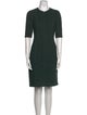 Akris Punto Crew Neck Knee-Length Dress