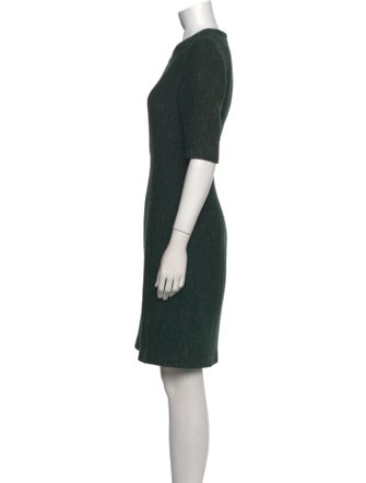 Akris Punto Crew Neck Knee-Length Dress