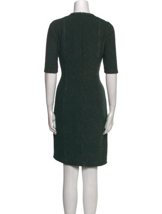 Akris Punto Crew Neck Knee-Length Dress