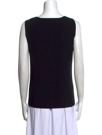 Akris Punto Scoop Neck Sleeveless Top