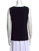 Akris Punto Scoop Neck Sleeveless Top