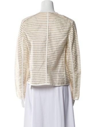 Akris Punto Striped Jacket