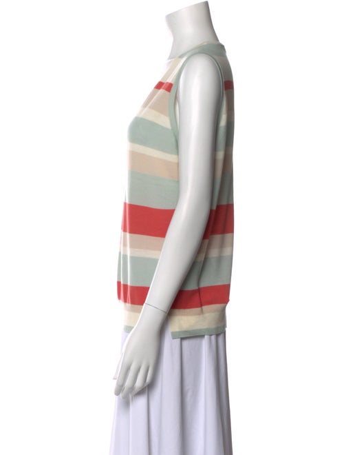 Akris Punto Virgin Wool Striped Top